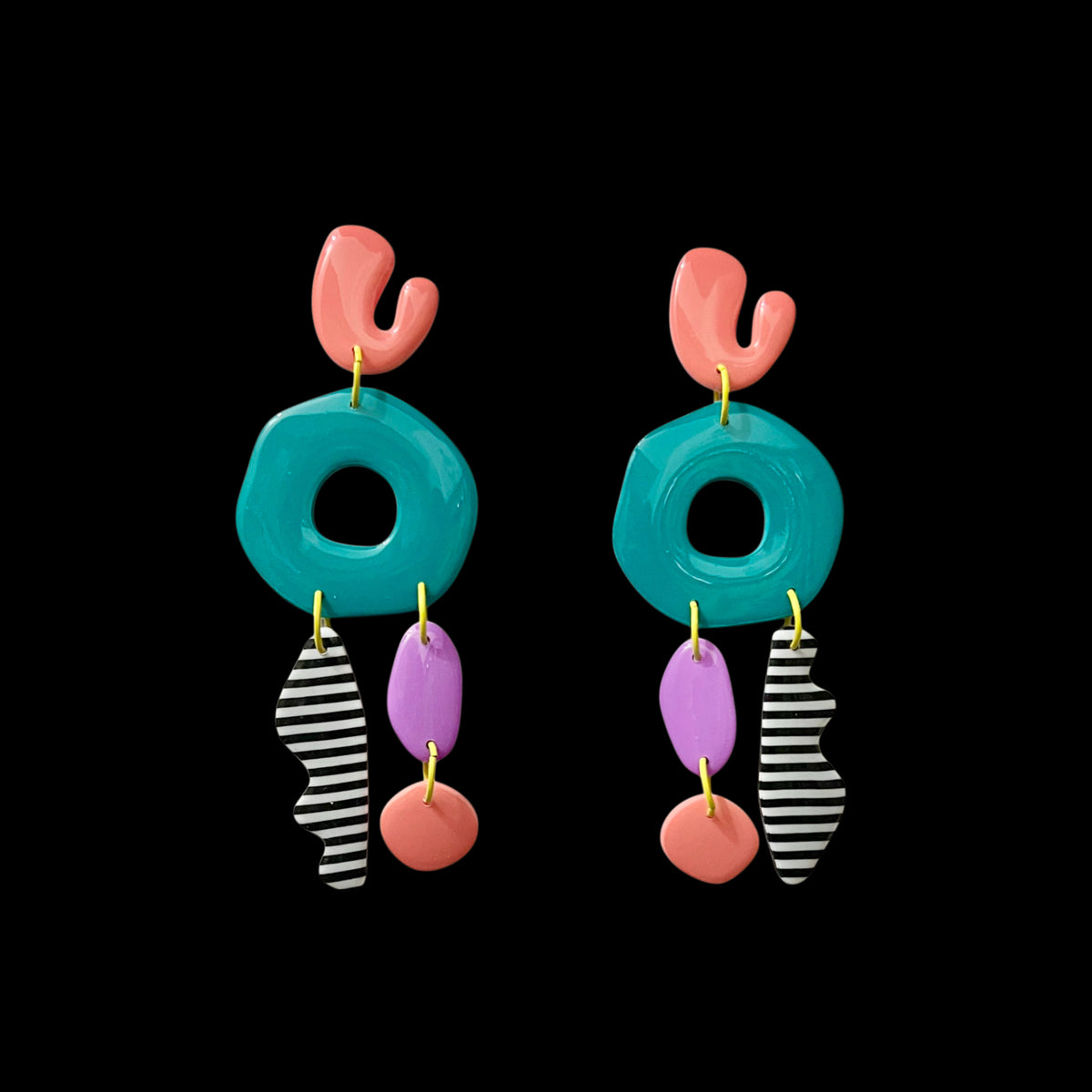 Be Yourself (Teal and light pink)