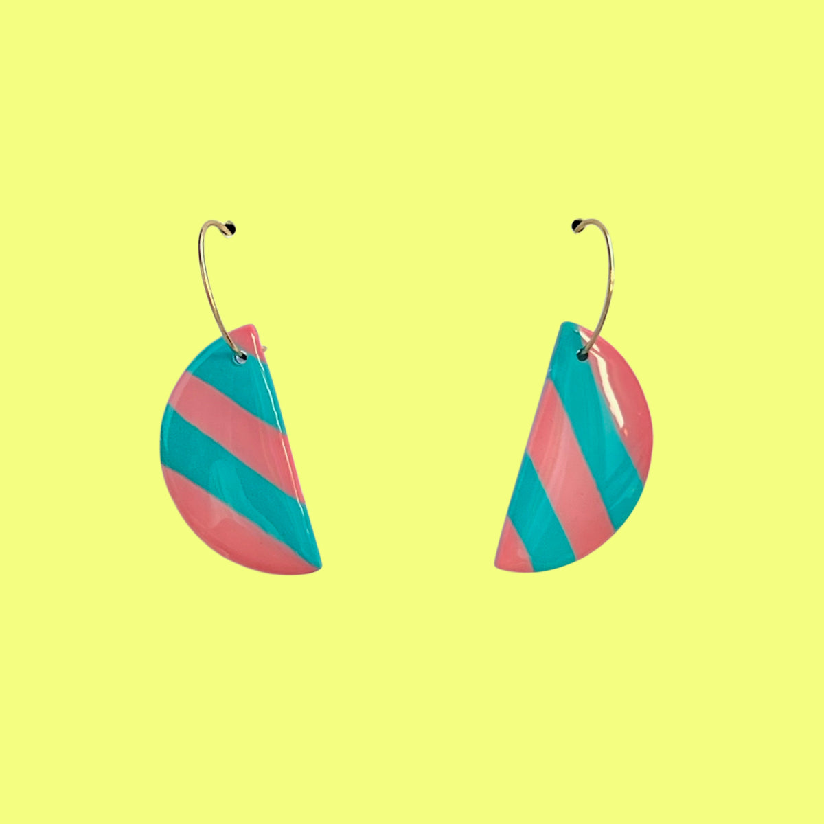 Spring breeze (teal and pink)