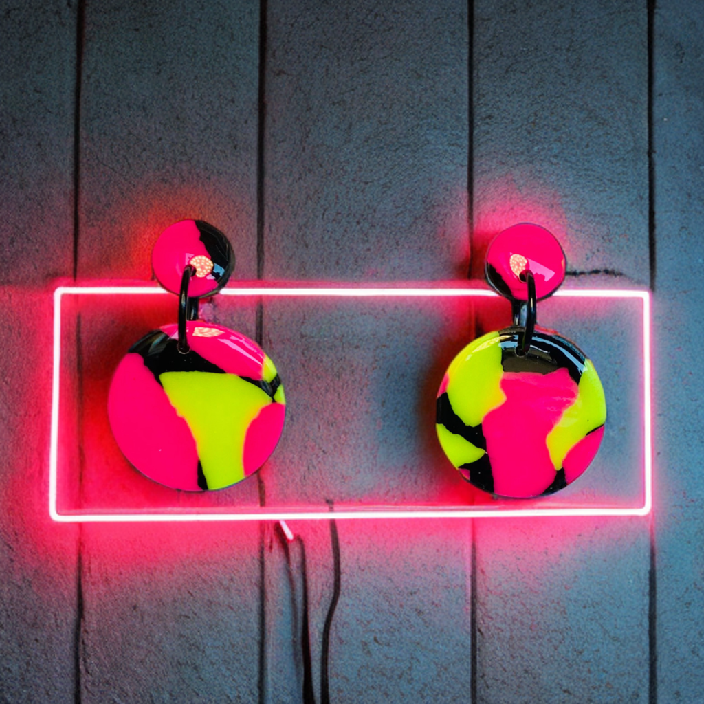 Neon party ( neon pink and neon yellow)