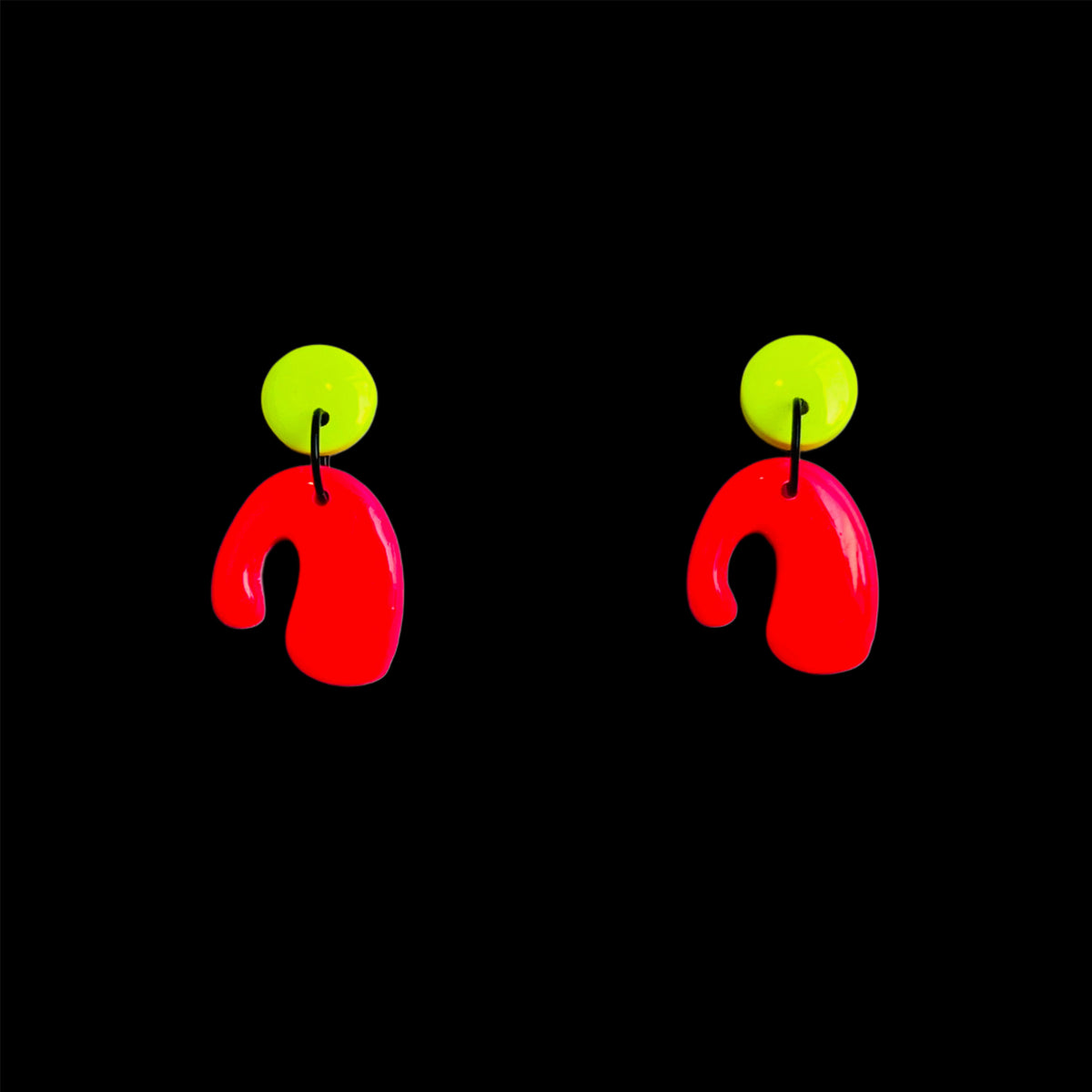 Little fairy (neon pink and neon yellow)