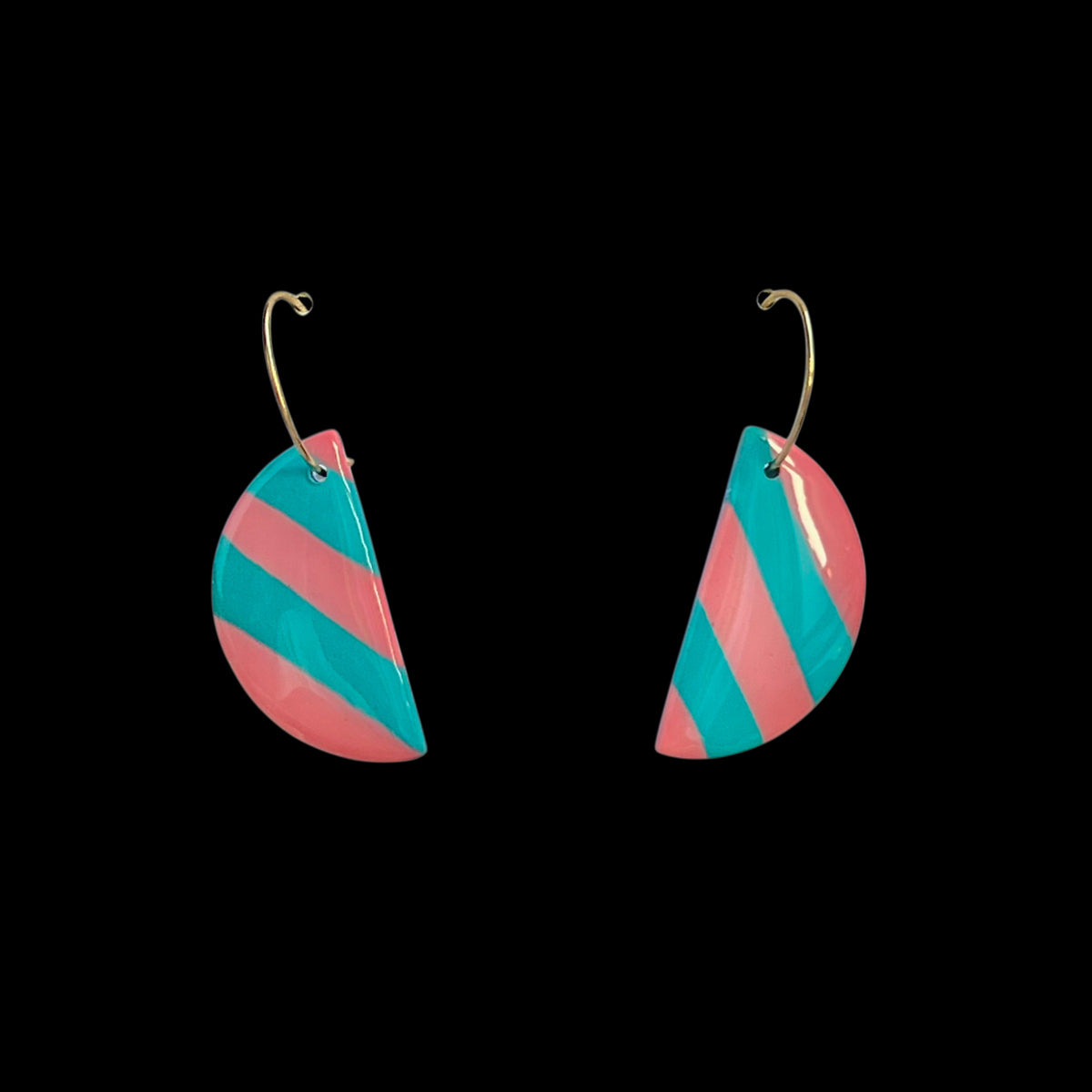 Spring breeze (teal and pink)
