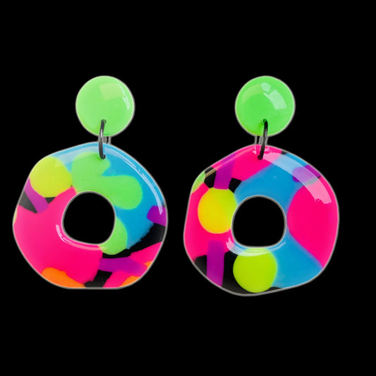 Neon party ( doughnut)