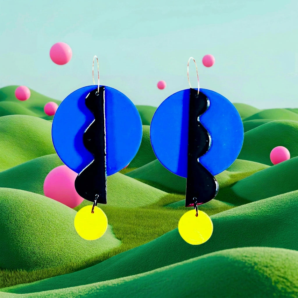 Extra large earrings-averb the sky
