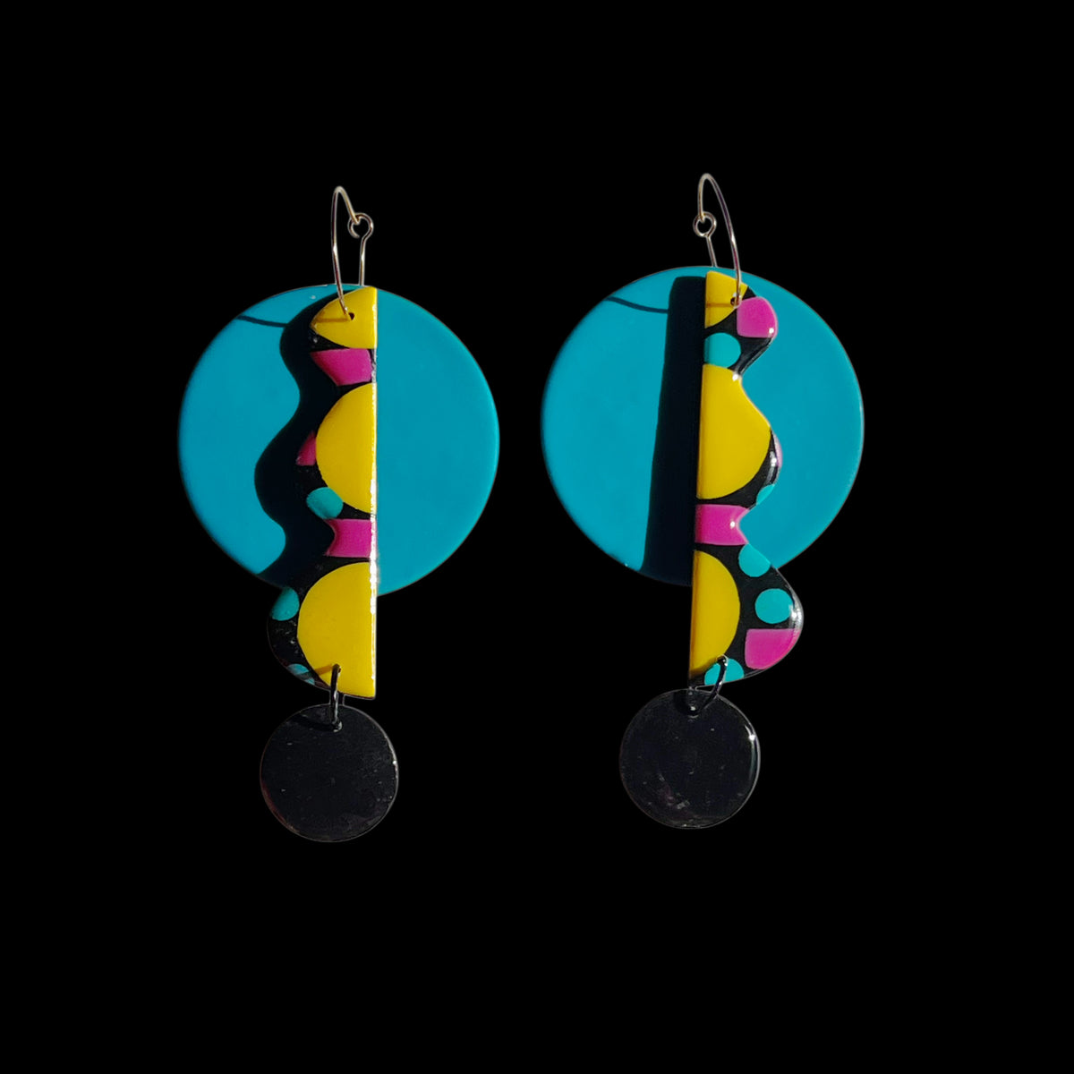 Extra Large Unique Earring -